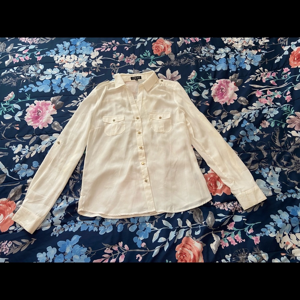 Button Down Blouse
